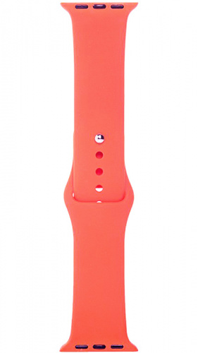 Ремешок на руку для Apple Watch 38-40mm силиконовый Sport Band коралловый