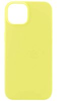 Силиконовый чехол Soft Touch для Apple iPhone 14 без лого желтый