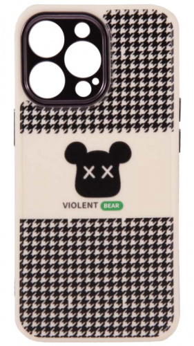 Силиконовый чехол для Apple iPhone 13 Pro Violent Bear