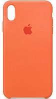 Задняя накладка Soft Touch для Apple iPhone X/XS оранжевый