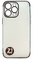 Силиконовый чехол KeePhone для Apple iPhone 14 Pro Max Beauty чёрный