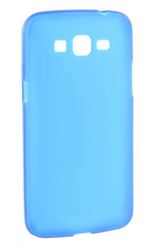 Силиконовый чехол для Samsung SM-G7102/SM-G7106 Galaxy Grand 2 матовый (синий)