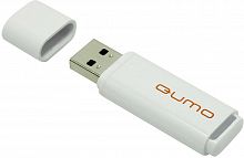 Накопитель QUMO 64GB USB 2.0 Optiva 01 White, цвет корпуса  белый (QM64GUD-OP1-white)