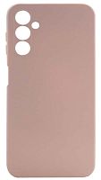 Силиконовый чехол для Samsung Galaxy A14/A145 Soft бледно-розовый