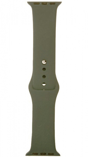 Ремешок на руку для Apple Watch 38-40mm силиконовый Sport Band хаки