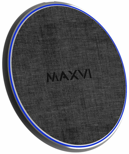 Беспроводное зарядное устройство Maxvi A315W3 темно-серый