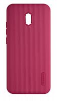 Силиконовый чехол Cherry Stripe для Xiaomi Redmi 8A малиновый