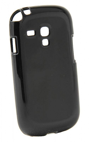 Силиконовый чехол Gimi для Samsung GT-I8190 Galaxy S III mini (чёрный)	