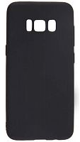 Силиконовый чехол для Samsung Galaxy S8/G950 матовый чёрный