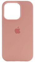 Задняя накладка Soft Touch для Apple Iphone 14 Pro светло-розовый