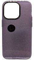 Силиконовый чехол  для Apple iPhone 14 Pro MetalRing фиолетовый