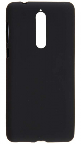 Силиконовый чехол для Nokia 8 чёрный