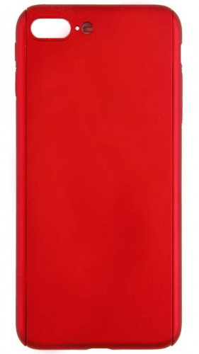 Чехол-накладка 360 градусов для iPhone 7 Plus/8 Plus красный