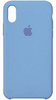 Задняя накладка Soft Touch для Apple iPhone XR голубой