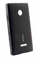 Силиконовый чехол Cherry для NOKIA Lumia 532 чёрный