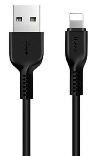 Кабель USB - Apple 8 pin HOCO X20 2.0м 2.1A чёрный