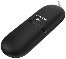 8GB флэш драйв Maxvi черный (FD8GBUSB20C10SF)