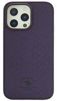 Силиконовый чехол Santa Barbara для Apple iPhone 14 Pro Max Knight фиолетовый