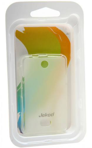 Силиконовый чехол Jekod для Nokia 501 (белый)