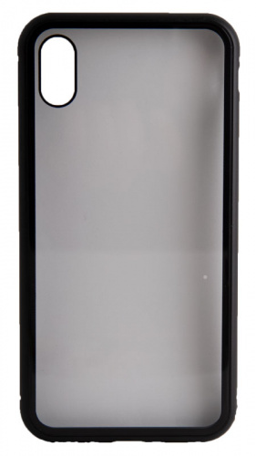 Чехол-накладка для Apple iPhone XS Max 360 градусов магнитная чёрный