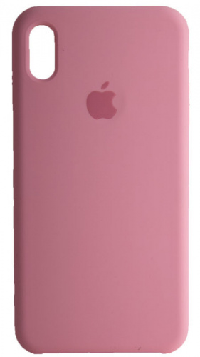 Задняя накладка Soft Touch для Apple iPhone XS Max розовый