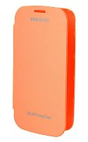 Чехол футляр-книга Flip Cover для Samsung GT-I9082 Galaxy Grand - задняя крышка (оранжевый)
