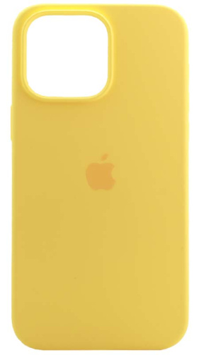 Задняя накладка Soft Touch для Apple Iphone 14 Pro Max желтый