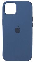 Задняя накладка Soft Touch для Apple Iphone 13 синий