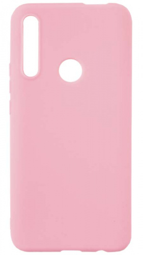 Силиконовый чехол для Huawei P Smart Z/Honor 9X матовый розовый
