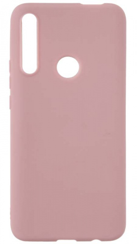 Силиконовый чехол для Huawei P Smart Z/Honor 9X матовый бледно-розовый