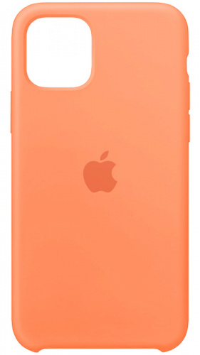 Задняя накладка Soft Touch для Apple Iphone 11 персиковый