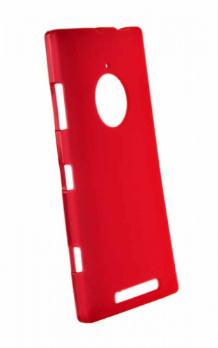 Силикон Nokia Lumia 830 матовый красный