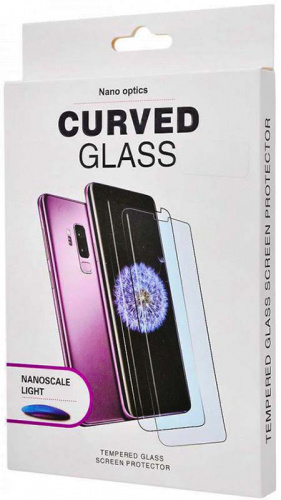 Противоударное стекло для Samsung Galaxy S20 с ультрафиолетовой установкой