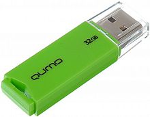 Накопитель QUMO 32GB USB Tropic Green, цвет корпуса зеленый