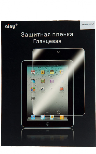 Защитная пленка Ainy для Apple iPad 2/iPad 3/iPad 4 (глянцевая)