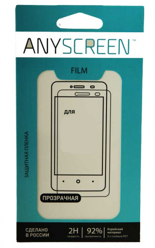 Защитная плёнка AnyScreen для FLY Nimbus 4 FS551 прозрачная