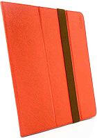 Чехол футляр-книга универсальная 9.7" (250x192) ST Case, кожа, красный