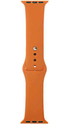 Ремешок на руку для Apple Watch 38-40mm силиконовый Sport Band коричневый