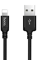 Кабель USB - Apple 8 pin HOCO X14 1метр для iPhone 5/6, iPad 4 mini чёрный