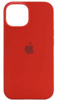 Задняя накладка Soft Touch для Apple Iphone 15 красный