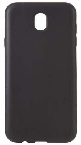 Силиконовый чехол для Samsung Galaxy J730/J7 (2017) ультратонкий чёрный