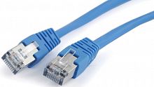 Патч-корд FTP Cablexpert PP22-2m кат.5e, 2м, литой, многожильный (синий)