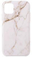 Силиконовый чехол Devia для Apple iPhone 11 Marble Series белый