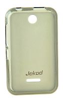 Силиконовый чехол Jekod для Nokia Asha 230 Dual sim (чёрный)