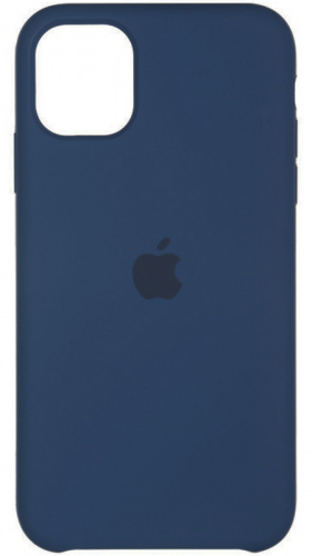 Задняя накладка Soft Touch для Apple Iphone 11 синий