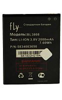 Аккумуляторная батарея FLY IQ456 (BL3808) 2000mAh 100% ОРИГИНАЛ
