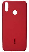 Силиконовый чехол Cherry для Huawei Honor 8C красный