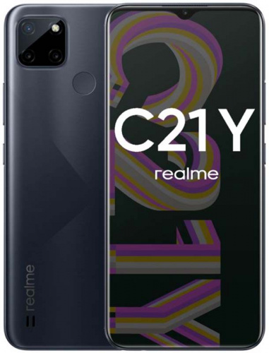 Realme C21Y 3/32Gb 6.5" 13/2/2Mp 5000mAh LTE NFC черный