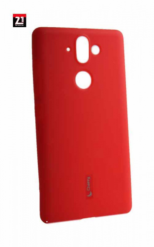 Силиконовый чехол Cherry для Nokia 9 красный