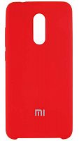 Задняя накладка Soft touch для Xiaomi Redmi 5 красный